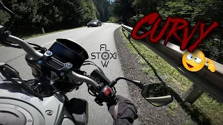 Curves without an ending | No Music | CB650R | FPV/POV