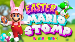 Spring Mario Stomp | Spring Brain Break | Spring Freeze Dance | Just Dance | Jump Challenger Mario