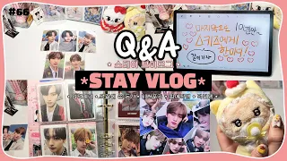 (eng) STAY VLOG | 믾프의 Q&A💘 입덕계기 무한제공 스테이🌹 |  덕질브이로그