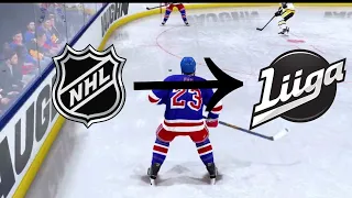 Mitä jos liiga kaudella mukana olisi NHL joukkue? NHL 24 Suomi