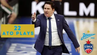 22 best ATO plays by XAVI PASCUAL in CSKA-Zenit VTB League Semi Final (2021)