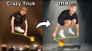 I Recreated World Champion Yoyo Tricks!