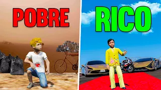 CRIANÇA RICA vs CRIANÇA POBRE no GTA 5