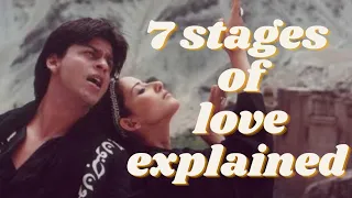 7 Stages of Love by Gulzar Sahab in Satrangi Re song | Dil se | The Vibe X |