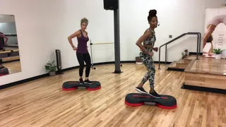 37 Minute Cardio Step: Advanced Level Step Workout with Karla Luster