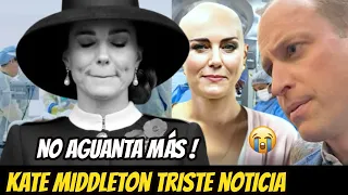 KATE MIDDLETON NO AGUANTA MÁS! SE CONFIRMA Lo QUE MUCHOS SOSPECHABAN HOY! PRÍNCIPE WILLIAM