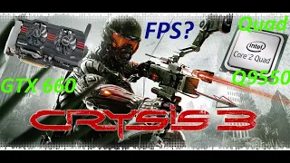 GTX 660 + Core 2 Quad Q9550 тащит Crysis 3 - лучшую игру всех времен! Комфортно можно поиграть!