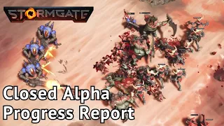 Stormgate Closed Alpha Update - Gameplay and Community Tournaments