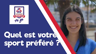 Quel est ton sport préféré ? / Quel est votre sport préféré ? - Coffee Break French To Go Episode 9