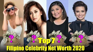 Shocking !! Top 7 Filipino Female Celebrity Net Worth 2020 || You Don't Know