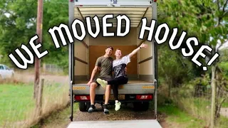 MOVING VLOG: We moved into a MILITARY HOUSE!? Part 3 | Megan Grace