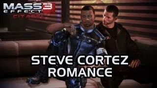 Mass Effect 3 Citadel DLC: Steve Romance (All scenes)