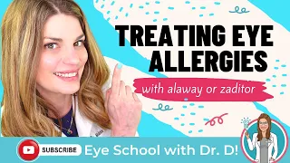 Treating Eye Allergies with Alaway or Zaditor Eye Drops