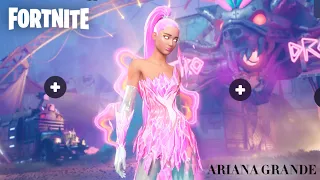 Rosy Rift Goddess Ariana Grande Gameplay | Fortnite