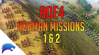 First Look at Age of Empires IV | Norman Campaign Missions 1 & 2