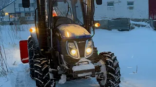 Small tractor in though conditions #30.northernlight