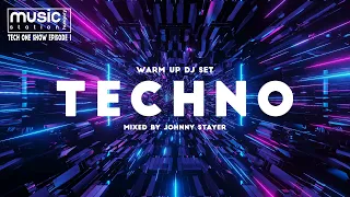 Melodic Techno & Progressive House Mix 2023- TECHNO warm up DJ set - Tech One Show Episode 1