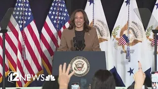 Vice President Kamala Harris holds reproductive rights rally in Arizona