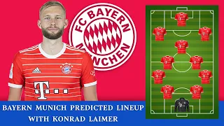 DEAL CLOSE: KONRAD LAIMER | BAYERN MUNICH Starting Lineup Next Season 2023