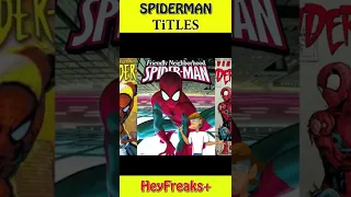 SPIDERMAN TITLES #spidrman #nowayhome #Shorts