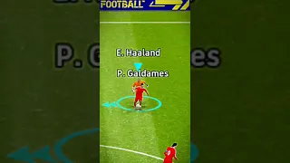 I kept Haaland as a goalkeeper...and guess goal or not...🤔❤🔥? #pes #efootball #haaland #viral