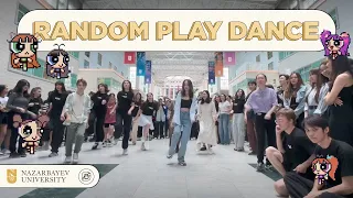 [YBS Variety] KPOP RANDOM PLAY DANCE at Nazarbayev University | Kpop in public | KAZAKHSTAN