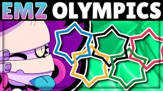 EMZ OLYMPICS! | How does Emz do in EVERY Test?! | New Brawler Emz