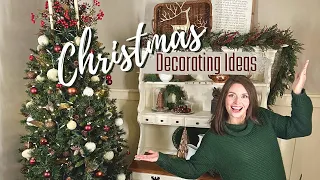 COZY CHRISTMAS 2023 DECORATING IDEAS | DINING ROOM DECORATE WITH ME