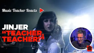 Music Teacher Reacts to Jinjer "Teacher, Teacher!" | Music Shed #28