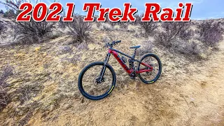 2021 Trek Rail First Ride | Electric Mountain Bike