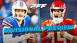 Chiefs vs Bills NFL Divisional Weekend Game Preview  | PFF