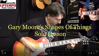 Shapes Of Things Guitar Solo Lesson (Gary Moore)