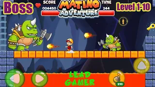 Super Matino Adventure  Level 1-10  #games #gaming #gameplay