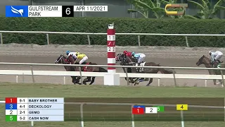 Gulfstream Park Carrera 6 - 11 de Abril 2021