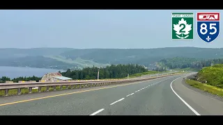 Autoroute 85 & Route 2 - Rivière-du-Loup, QC to Edmundston, NB - Trans-Canada Highway - 2024/28
