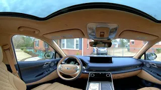 2021 Genesis GV80 3.5T AWD Prestige SUV Interior 360 Video