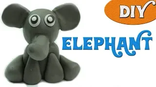 Kids Learning to make baby Pet Elephant with Clay Playdoh | Clay ideas for kids