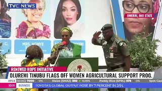 Oluremi Tinubu Flags Off Women Agricultural Support Prog.