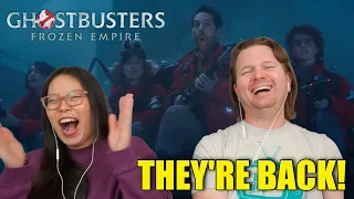 Ghostbusters Frozen Empire Official Teaser // Reaction & Review