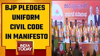 Karnataka Election 2023: BJP Releases Poll Manifesto, Pledges Uniform Civil Code