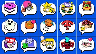 ALL PLAYER PINS IN BRAWL STARS