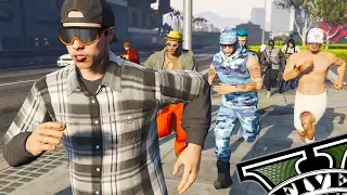 GTA V Online - Rolezinho com os Atrasados do Enem