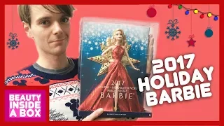 2017 Holiday Barbie - Doll Review - Beauty Inside A Box