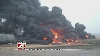 North Dakota Town Evacuated After Train Derailment