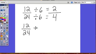 Why this is the WRONG way to reduce a fraction