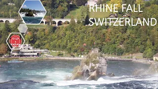 Rheinfall  Switzerland 4K | Rhine Falls - Schaffhausen Switzerland