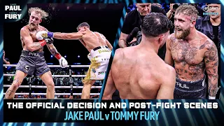 Post-Fight Scenes 👀 Tommy Fury Defeats Jake Paul 🧨 The Truth Is Revealed! #PaulFury