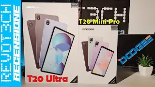 Doogee T20 Ultra T20 Mini Pro Review: due Ottimi Tablet per "Tasche" diverse