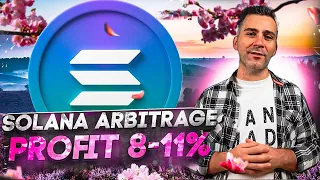 Crypto Arbitrage Solana Strategy 2024 | Crypto Arbitrage Trading Step By Step Guide for +11% Profit