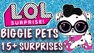 New LOL Surprise Biggie Pets | 15+ Surprise Dollmation (2018)